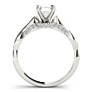 Private Garden Emerald Cut Lab-Grown Diamond Ring - View 2 - Vowmira lab-grown diamond jewelry