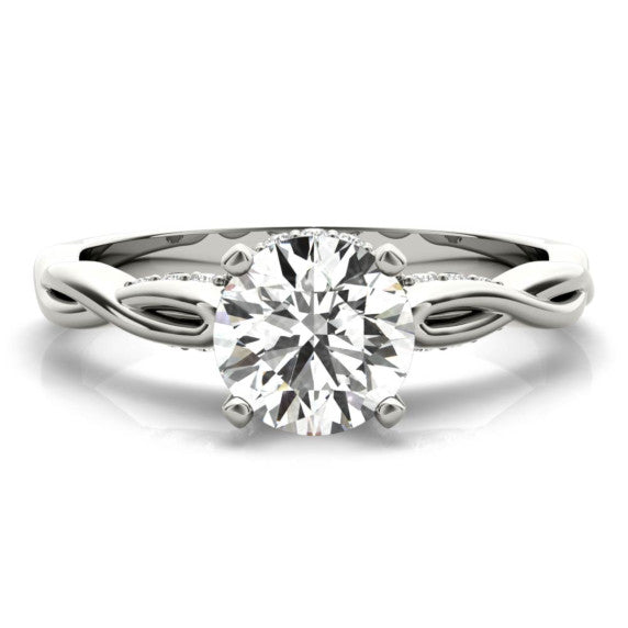 Private Garden Oval Lab-Grown Diamond Ring - Main View - Vowmira lab-grown diamond jewelry