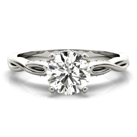 Private Garden Oval Lab-Grown Diamond Ring - Main View - Vowmira lab-grown diamond jewelry