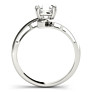 Opera Asscher Cut Lab-Grown Diamond Ring - Side View