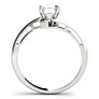 Opera Emerald Cut Lab-Grown Diamond Ring - Side View