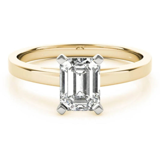 Classica Princess Cut Lab-Grown Diamond Ring - Main View - Vowmira lab-grown diamond jewelry