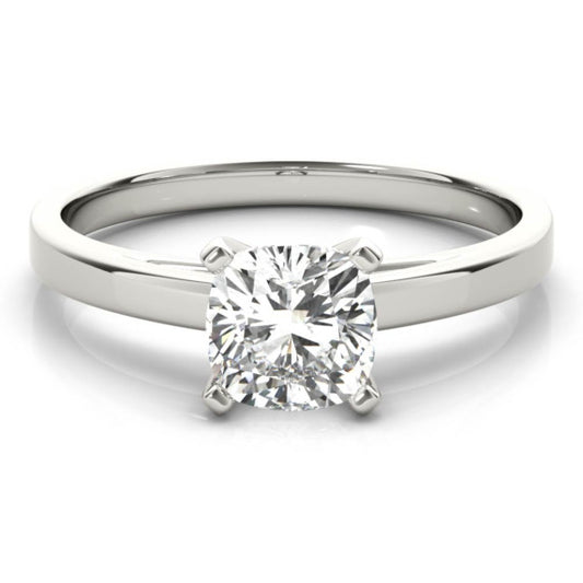 Classica Cushion Cut Lab-Grown Diamond Ring - Main View - Vowmira lab-grown diamond jewelry