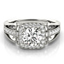 Crescendo Lab-Grown Diamond Ring - Detail View