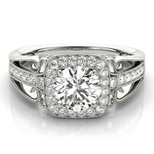 Crescendo Lab-Grown Diamond Ring - Main View - Vowmira lab-grown diamond jewelry