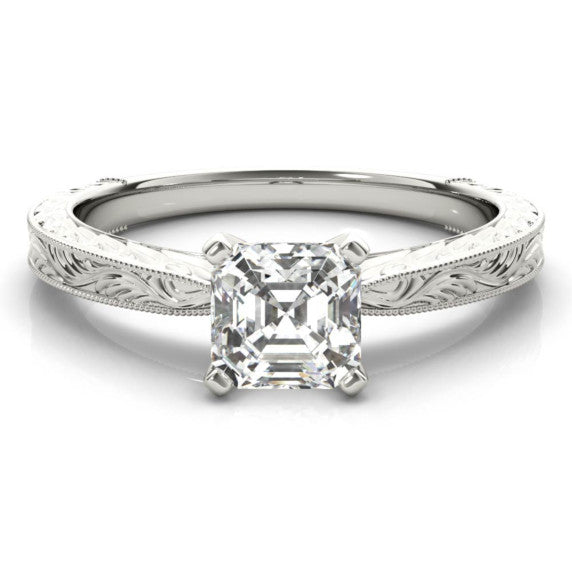 Natura Solitaire Lab-Grown Diamond Ring - Main View