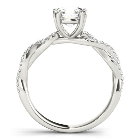Eugenie Lab-Grown Diamond Ring - Detail View - Vowmira lab-grown diamond jewelry
