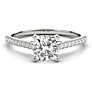 Paris Cushion Cut Lab-Grown Diamond Ring - Side View