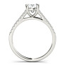 Paris Cushion Cut Lab-Grown Diamond Ring - View 2 - Vowmira lab-grown diamond jewelry