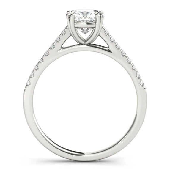 Paris Cushion Cut Lab-Grown Diamond Ring - Detail View