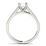 Paris Emerald Cut Lab-Grown Diamond Ring - View 2