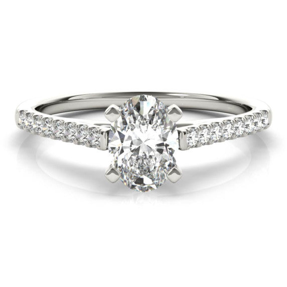 Paris Oval Lab-Grown Diamond Ring - Main View