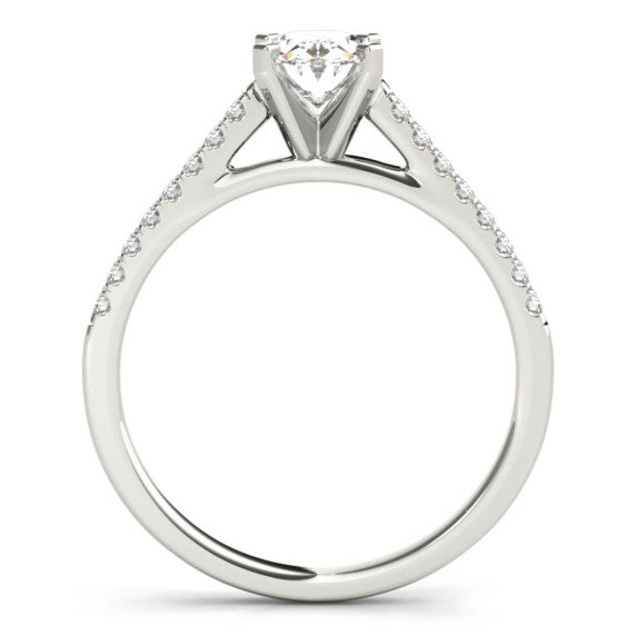 Paris Oval Lab-Grown Diamond Ring - Detail View - Vowmira lab-grown diamond jewelry