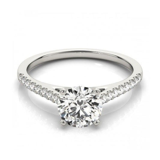 Paris Asscher Cut Lab-Grown Diamond Ring - Main View - Vowmira lab-grown diamond jewelry