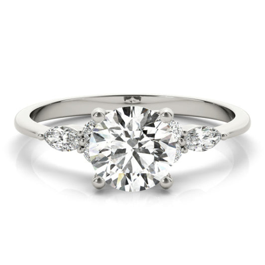 Vivienne Lab-Grown Diamond Ring - Main View - Vowmira lab-grown diamond jewelry