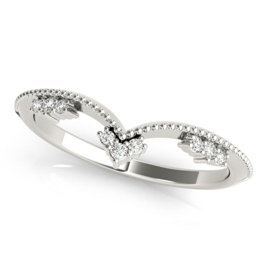 Annette Lab-Grown Diamond Band - Main View - Vowmira lab-grown diamond jewelry