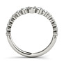Isabella Band - Side View - Vowmira lab-grown diamond jewelry