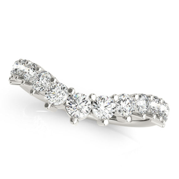 Isabella Lab-Grown Diamond Band - Main View - Vowmira lab-grown diamond jewelry
