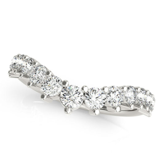 Isabella Lab-Grown Diamond Band - Main View - Vowmira lab-grown diamond jewelry