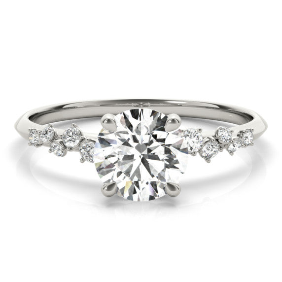Abigail Lab-Grown Diamond Ring - Main View - Vowmira lab-grown diamond jewelry