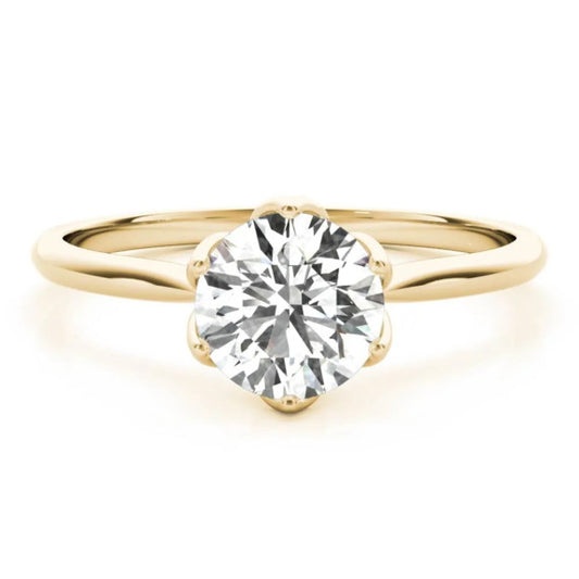 Marseille Lab-Grown Diamond Ring - Main View - Vowmira lab-grown diamond jewelry