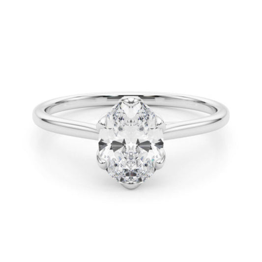 Marseille Lab-Grown Diamond Ring - Main View - Vowmira lab-grown diamond jewelry