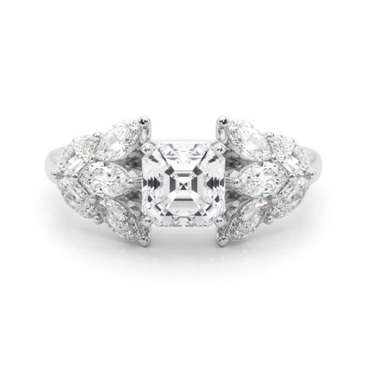 Jasper Lab-Grown Diamond Ring - Main View - Vowmira lab-grown diamond jewelry