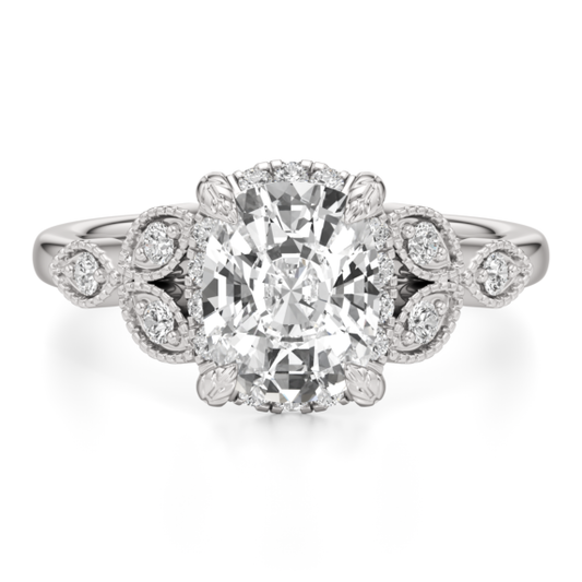 Nantucket Lab-Grown Diamond Ring - Main View - Vowmira lab-grown diamond jewelry