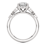 Nantucket Lab-Grown Diamond Ring - Side View - Vowmira lab-grown diamond jewelry