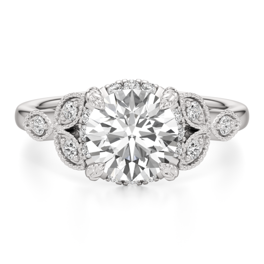 Nantucket Lab-Grown Diamond Ring - Main View - Vowmira lab-grown diamond jewelry