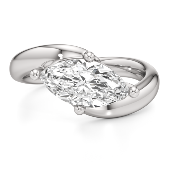 Rae Lab-Grown Diamond Ring - Main View