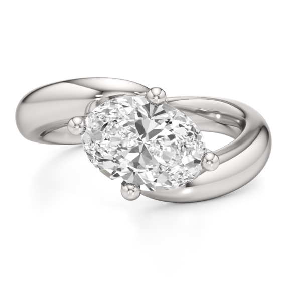 Rae Lab-Grown Diamond Ring - Main View