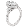 Carmel Marquise Cut Lab-Grown Diamond Ring - Detail View - Vowmira lab-grown diamond jewelry