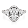 Carmel Oval Lab-Grown Diamond Ring - View 2