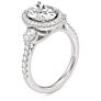Carmel Oval Lab-Grown Diamond Ring - Detail View