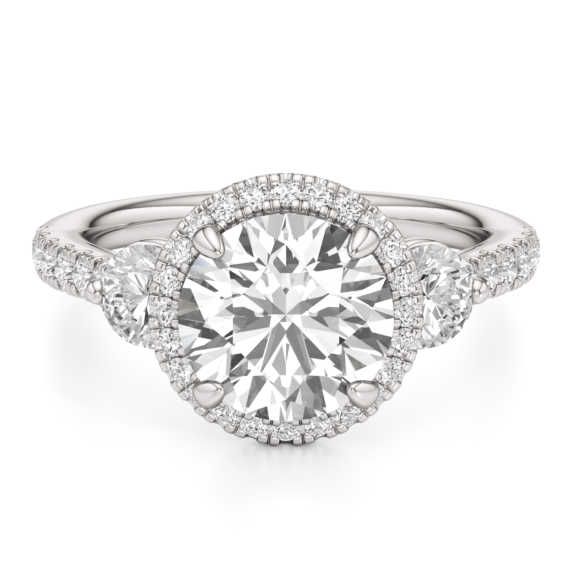 Carmel Princess Cut Lab-Grown Diamond Ring - Main View