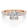 Dora Cushion Cut Lab-Grown Diamond Ring - View 2
