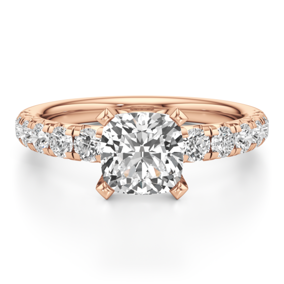 Dora Cushion Cut Lab-Grown Diamond Ring - Main View