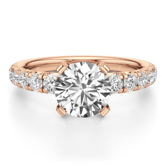 Dora Lab-Grown Diamond Ring - Main View - Vowmira lab-grown diamond jewelry