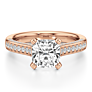 Capri Lab-Grown Diamond Ring - Detail View