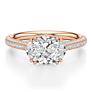 Palermo Oval Lab-Grown Diamond Ring - View 2 - Vowmira lab-grown diamond jewelry