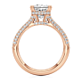 Palermo Princess Cut Lab-Grown Diamond Ring - Detail View