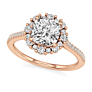 Santorini Lab-Grown Diamond Ring - Detail View - Vowmira lab-grown diamond jewelry