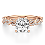 Positano Cushion Cut Lab-Grown Diamond Ring - Detail View