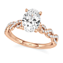 Positano Oval Lab-Grown Diamond Ring - View 2 - Vowmira lab-grown diamond jewelry