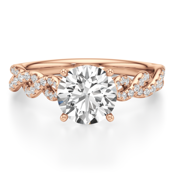Positano Lab-Grown Diamond Ring - Main View - Vowmira lab-grown diamond jewelry