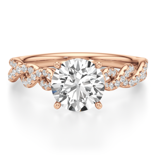 Positano Lab-Grown Diamond Ring - Main View - Vowmira lab-grown diamond jewelry
