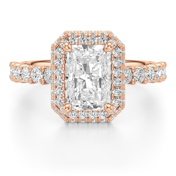 Amalfi Lab-Grown Diamond Ring - Main View - Vowmira lab-grown diamond jewelry