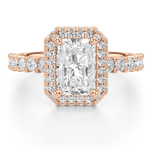 Amalfi Lab-Grown Diamond Ring - Main View - Vowmira lab-grown diamond jewelry