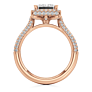 Avignon Princess Cut Lab-Grown Diamond Ring - Side View
